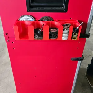 Roloc and grinder disk organizer