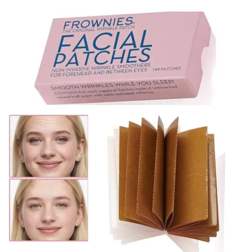 FROWNIES Anti-Wrinkle Patches For C-Shaped Frownies Patches Anti-wrinkle Face Sticker Face Lift Tape Lifting For Women Forehead