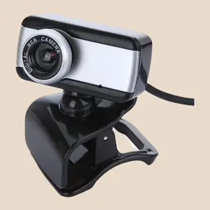 High-definition live streaming camera for desktop computers, laptops, and home use, network video clip-on camera