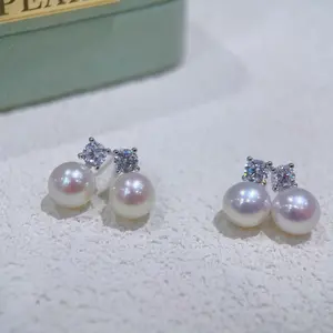 Elsa-G009 Star Diana freshwater Earrings