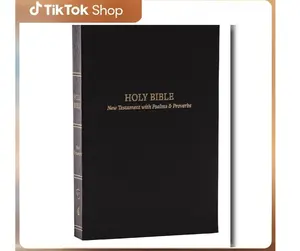 KJV Holy Bible: Pocket New Testament with Psalms and Proverbs, Black Softcover, Red Letter, Comfort Print: King James Version