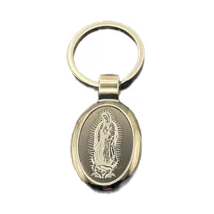 Virgin De Guadalupe Metal Keychain