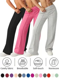 2026 Waistband Pockets Slim Fit Sporty Long Straight Leg Pants, Outdoor Casual Comfortable Straight Leg Jeans, Perfect for Active Lifestyle