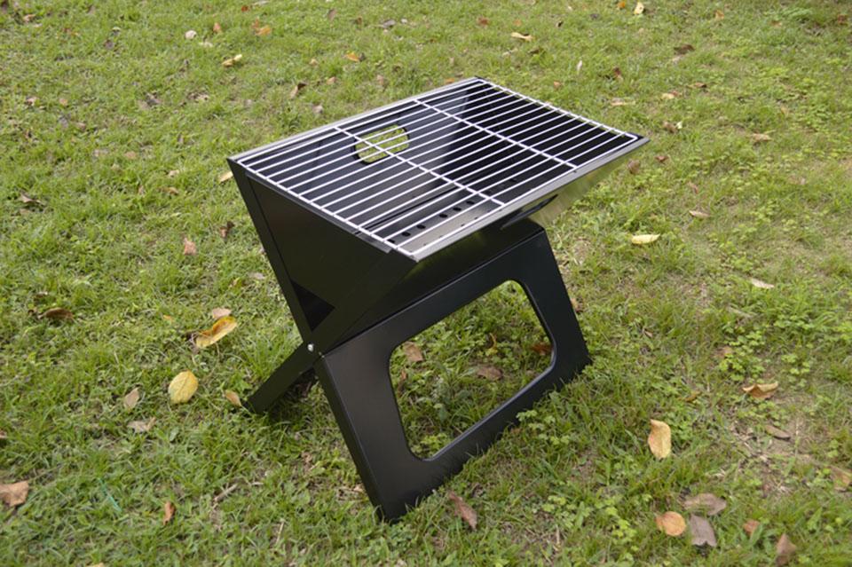 Portable Barbecue Grill Foldable BBQ Grill Outdoor Charcoal BBQ Grill Camping Picnic Barbecue Accessories BBQ Tools