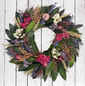 ANDALUCA Summer Days Floral Decorative Wreath