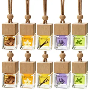 [Buy 1 Get 1 Free ] Scented Car Air Freshener – Long Lasting 60+ Days Diffuser | Natural Extract, Alcohol-Free, Safe for Babies & Moms,Christmas Gift