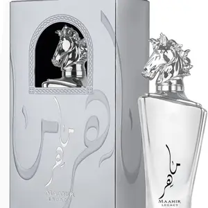 Lattafa MAAHIR LEGECY 3.4oz - 100ml | Eau De Parfum | Extra Long Lasting Luxury Perfume Scent | Fragrance Body Spray