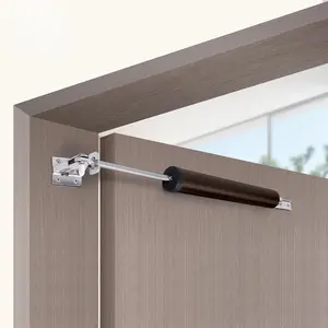 90° Automatic Door Soft Closing Device, Door Closer with Positioning Limiter, Door Hardware for Home, Office, Hotel, Apartment