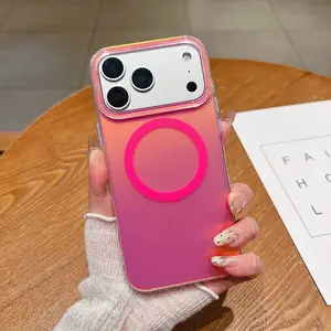 Aurora Iridescent MagSafe Magnetic Case | Full Coverage Shockproof | 7 Colors (Fits iPhone 17 16 15 14 Pro Max)