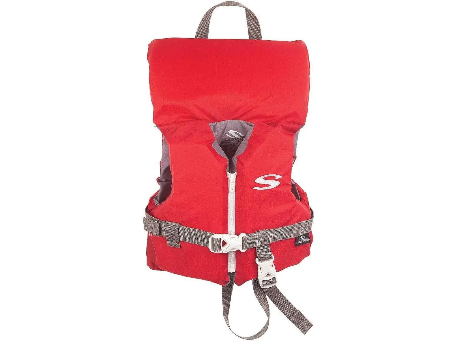 Children's Life Vest for Youth 50-90 lbs, Coast Guard-Approved Nylon Jacket with Open Sides, Tight-Fitting Foam Buoyancy for Water Sports, 1-In. Webbed Straps, Adjustable Strap, Diving