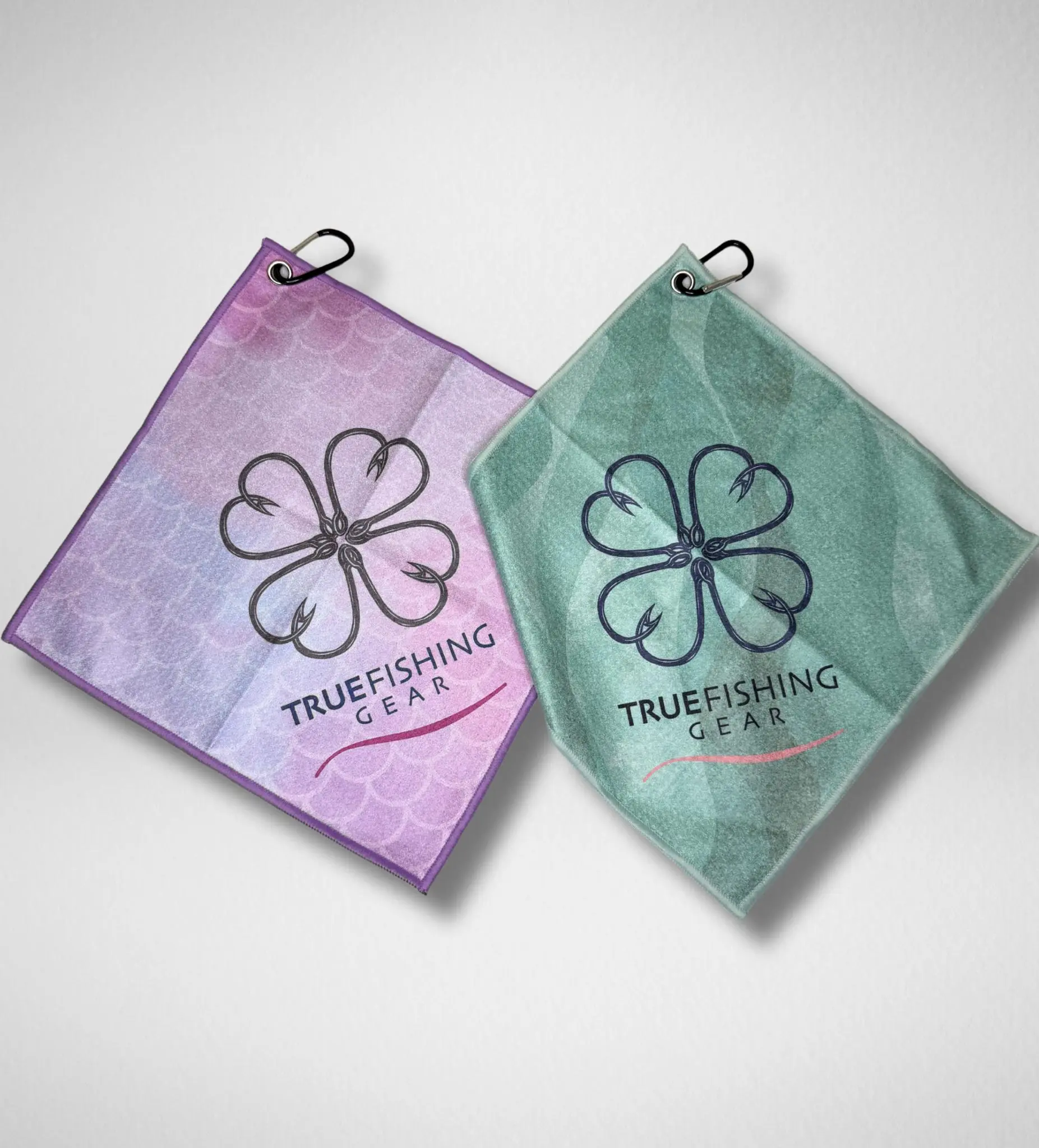 CleanCatch Fishing Towel – Microfiber Waffle Weave, Women’s Fishing Towel