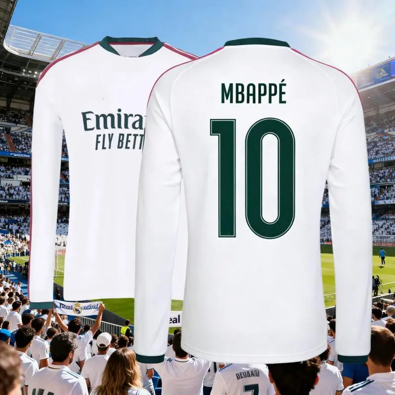2627 #10 Home Long-Sleeve Soccer Jersey