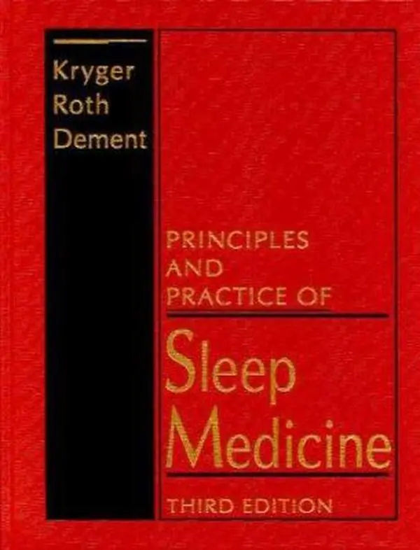 USED Book - Principles and Practice of Sleep Medicine by Meir H. Kryger MD. FRCPC (Hardcover) - english