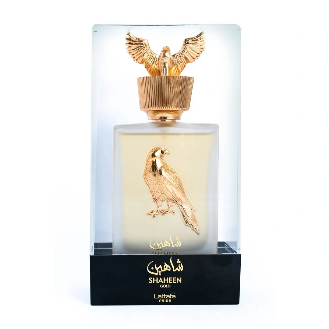Shaheen Gold EDP - 100mL (3.4 Oz) By Lattafa Pride Unisex Perfume Fragrance Shaheen Gold Shaheen Gold EDP - 100mL (3.4 Oz) By Lattafa Pride Unisex Perfume Fragrance Shaheen Gold