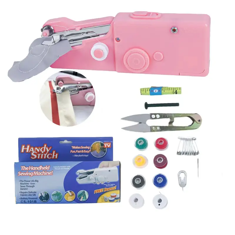 Handheld Sewing Machine (Pink)
