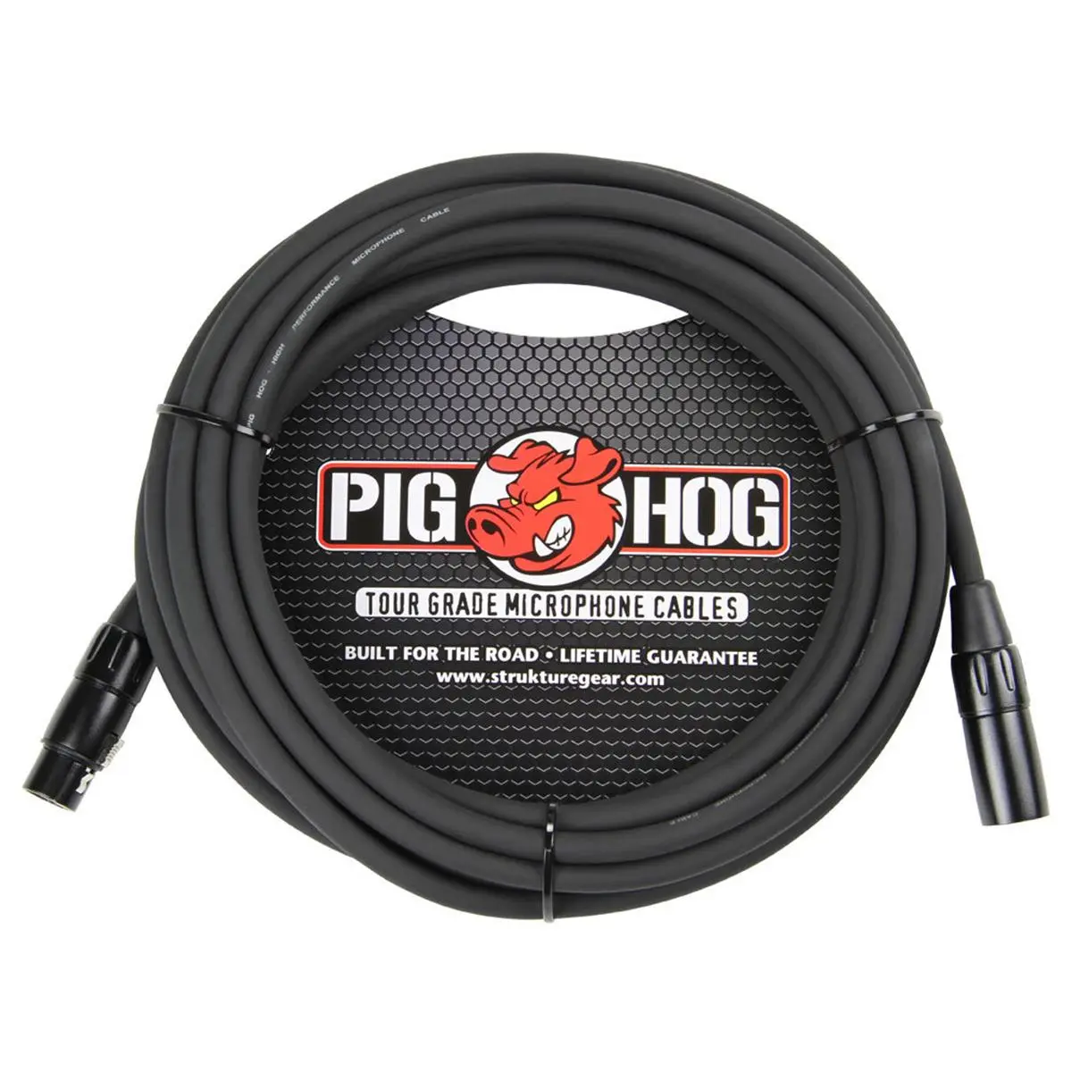 212 MAIN High Performance 8mm Microphone Cable, 20 ft Length, Rubber Coat, XLR Plugs with Heat Shrink Protected Connectors, Lifetime Guarantee