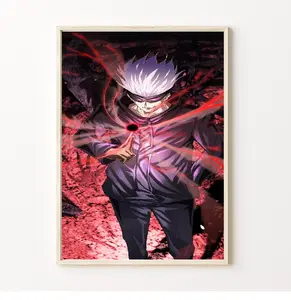 Jujutsu Kaisen Anime Poster - Gojo Satoru Limitless Technique Wall Art - Home Decor