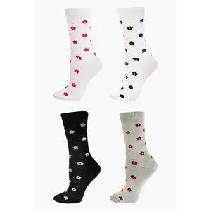 FLWRSOCK-4PK - Flower Sock 4 Pack