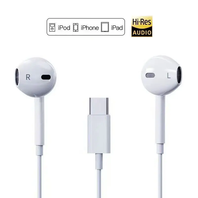 For iPhone-specific headphones! Lightning port: built-in microphone & volume control. White versatile, easy for daily use! The best choice for gift giving