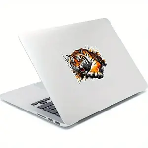 Aggressive Cool Tiger Pattern Waterproof Sticker - Sticker for Cars, Motorcycle Bumper, Laptop Decal
