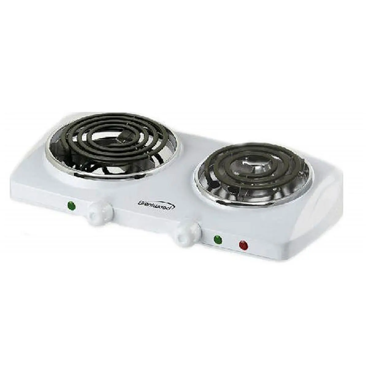 TS-368 WHT Twin Burner