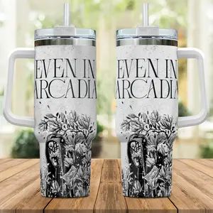 Sleep Token Even In Arcadia Vessel Tumbler 40oz 20oz, Stainless Steel Insulated Drinkware, Dark Gothic Music Aesthetic Cup, Gift