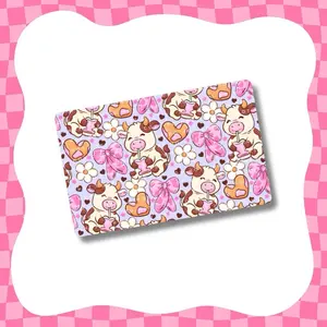 Love Cows Card Skin - Card Sticker Super Cute & Durable Vinyl Sticker- Water-Resistant & Versatile for Various Card Sizes, Single Sided