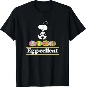 Snoopy Easter Egg-cellent  T-Shirt Unisex