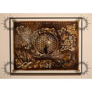 Bring Me The Horizon 'Sempiternal' Limited Edition Flash Print