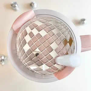 Mirrored Disco Ball Tumbler Topper Lid Cover