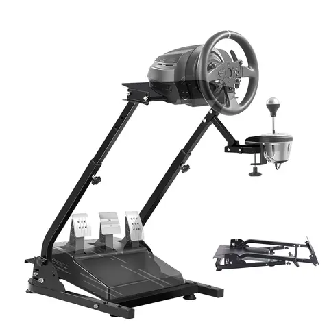 VEVOR G29 G920 Racing Steering Wheel Stand, fit for G27/G25/G29, Thrustmaster T80 T150 TX F430 Gaming Wheel Stand, Wheel Pedals NOT Included