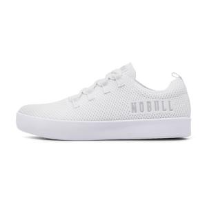 NOBULL Women's Recs Knit Shoe in White - Casual Sneaker, Training Footwear