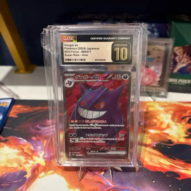 Pokemon Gengar EX Wild Force 088/071 Super Rare Holo Japanese CGC 10 Pristine