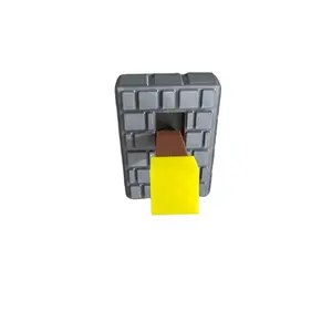 Minecraft torch light switch cover that glows in the dark