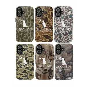 Southern Vibes! Vintage Country Boy Camo Tough Case Compatible with iPhone