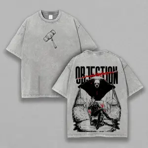 Jujutsu Kaisen Hiromi Higuruma Printed Unisex Washed T-Shirt a2