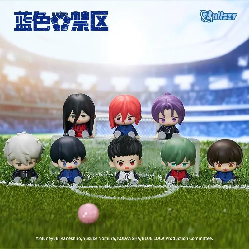 Blue Lock Anime & Manga Soft PVC/Resin Plush Hobby Box, Football-Themed Action & Toy Figure Collectible, Birthday Gift, Display Piece, Display Pieces