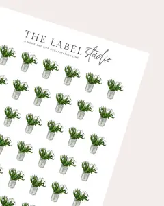 Flowers | Aesthetic Planner Sticker Sheet