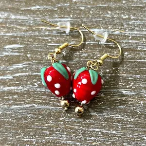 Berry Sweet Drops Earrings