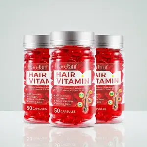 3/2/1 COUNTS Hair Vitamin Serum Capsule, 50pcs/box Hair Care Oil with Moroccan Oil & Macadamia Oil & Avocado Oil Essence, Healthy Hair Care Product, Nourished Hair, Nourishing Hair, Moisturizing Hair Oil