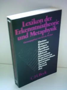 USED-Lexikon der Erkenntnistheorie und Metaphysik (Beck'sche schwarze Reihe) (German Edition) (Unknown)