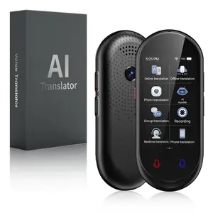 AI Language Translator Device | 3.1" Touch Screen | Real-time Voice/Photo | Translation in 138 Languages | Offline & Online Support