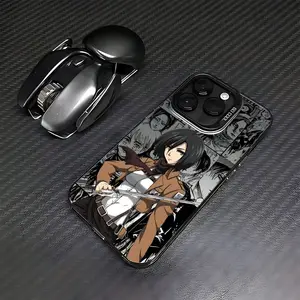 cool Anime A-Attack on T-Titan Durable phone case Compatible with iPhone 17/16/15/14/13/12/11/Pro/ProMax/Plus/17Air/Xsmax, for Samsung S25/S24/S23/S22/Plus/Ultra/Fe, Anti-Drop Matte Back Cover, Shockproof Cover, Trendy Cases, Uv Printed, Birthday Gift