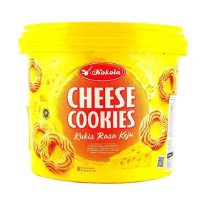 HOMEPLUS Korean Cheese Crackers 400g - Crispy Savory Snack for Parties & Everyday