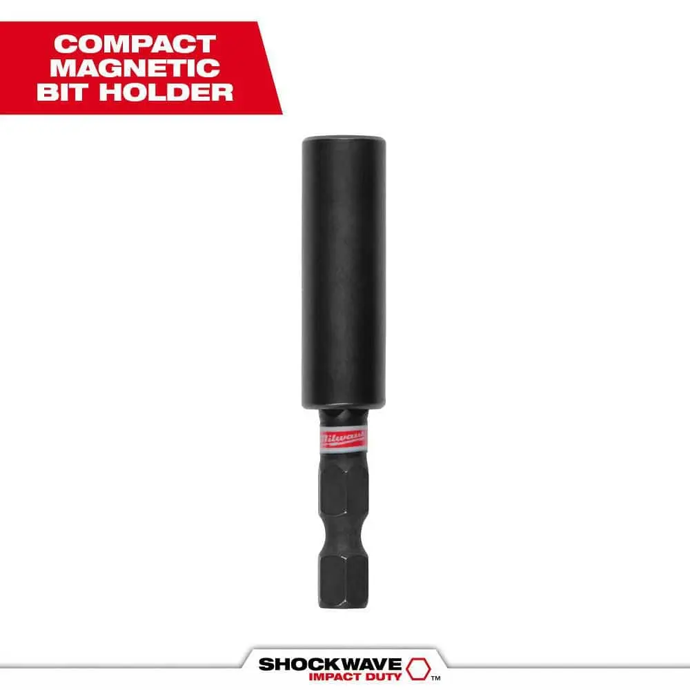 SHOCKWAVE Impact Duty Compact Magnetic Drill Bit Tip Extender/ Holder