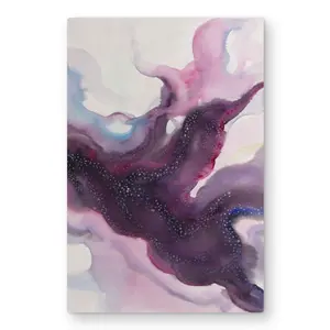 Begin Home Decor C1MP2030M8LDGY 20 x 30 in. Milky Way Metal Print Wall Art - Astronomy Decor for Galaxy Lovers