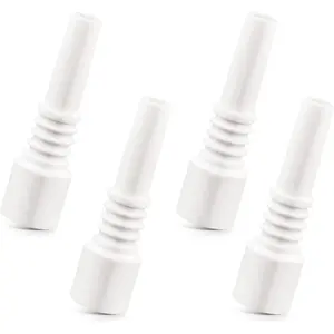 Sand Blaster Ceramic Nozzles Replacement Sandblasting Tips, 10mm Nectar Collector, Ceramic Rust Removal Sandblast Machine Nozzle (4 Pack)
