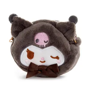 Kuromi Plush Convertible Mini Pouch (Wink Series)