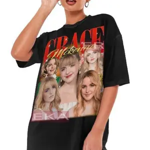 Mckenna Grace Vintage Inspired T-Shirt Unisex Tee Womenswear