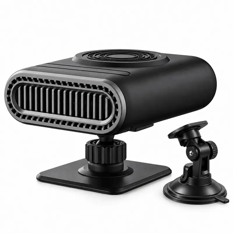 12V Car Heater, Portable Windshield Defroster and Defogger, 2 in 1 Heating and Cooling Fan, Adjustable Angle Dashboard Heater for Cars, SUVs and Trucks 12V Car Heater, Portable Windshield Defroster and Defogger, 2 in 1 Heating and Cooling Fan, Adjustable Angle Dashboard Heater for Cars, SUVs and Trucks